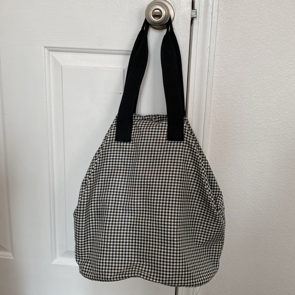 Guess 90s gingham tote bag. - Picture 7 of 12